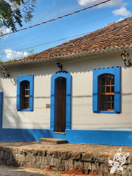 Solar Casa do Visconde de Guarapuava, sede do Museu Municipal Visconde de Guarapuava, no centro histórico de Guarapuava, Paraná, Brasil. Foto: FredLee Na Estrada.