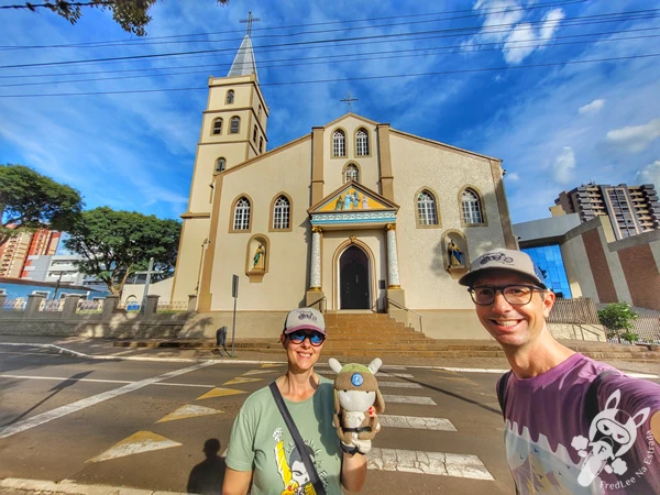 Santuário Diocesano Nossa Senhora de Belém, em Guarapuava, Paraná, Brasil. Foto: FredLee Na Estrada.
