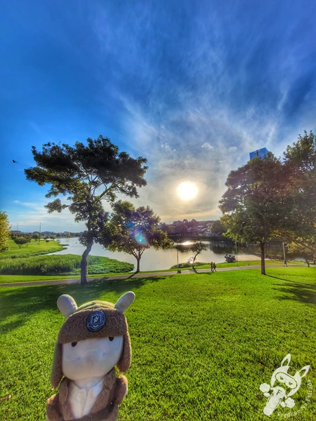 Parque do Lago, em Guarapuava, Paraná, Brasil. Foto: FredLee Na Estrada.