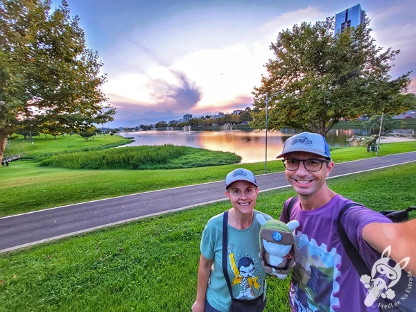 Parque do Lago, em Guarapuava, Paraná, Brasil. Foto: FredLee Na Estrada.