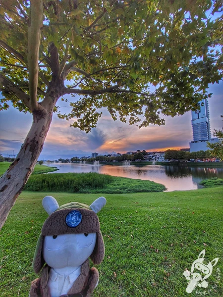 Parque do Lago, em Guarapuava, Paraná, Brasil. Foto: FredLee Na Estrada.