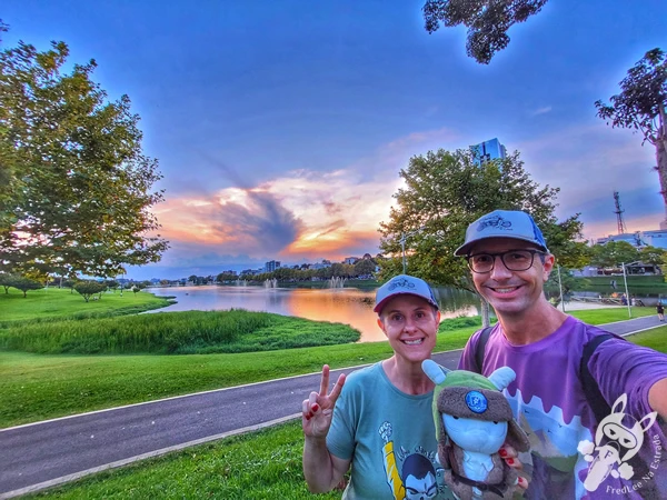 Parque do Lago, em Guarapuava, Paraná, Brasil. Foto: FredLee Na Estrada.